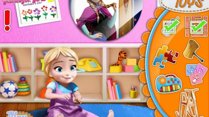 Anna Playing With Baby Elsa: Disney princess Frozen - Best Baby Games - Games For Girls