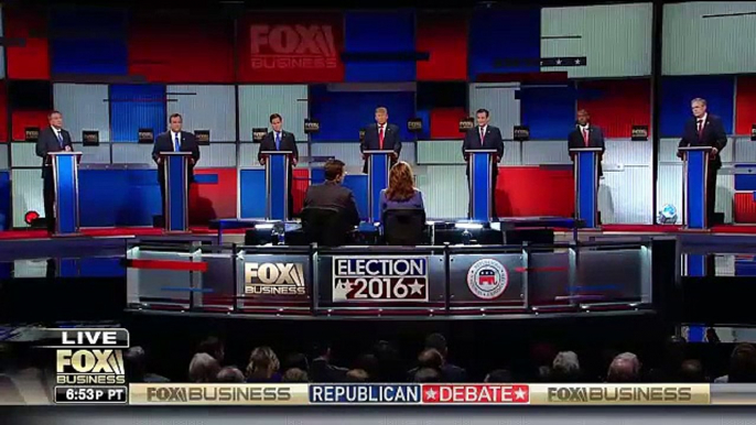 FULL 6th GOP Debate [Part 5 of 12], Fox Business MAIN Republican Presidential Debate 1-14-2016 #GOPDebate