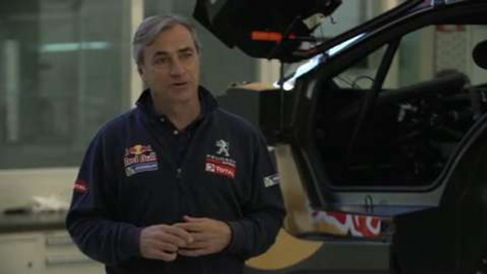 Carlos Sainz nos descubre los secretos del Peugeot 2008 DKR en Peugeot Sport