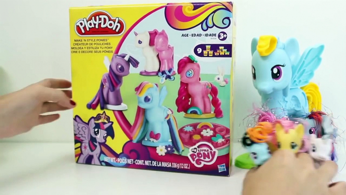 Play-Doh Mon Petit Poney FaireN Style de Poneys de SCM modules de Jeux Jouer Pâte Moldea y Estiliza tu Poney