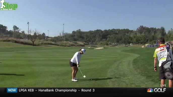 Lydia Ko Golf Swing DTL Extreme Slow Motion 2015 Hana Bank LPGA