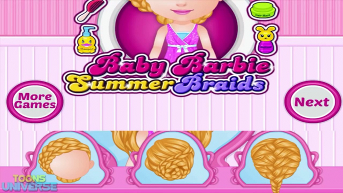 Baby Barbie Summer Braids Cute Game for Girls