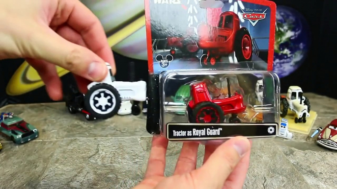 Star Wars Disney Cars NEW Toy Review with Little Darth Vader and Lightning McQueen as a Jedi