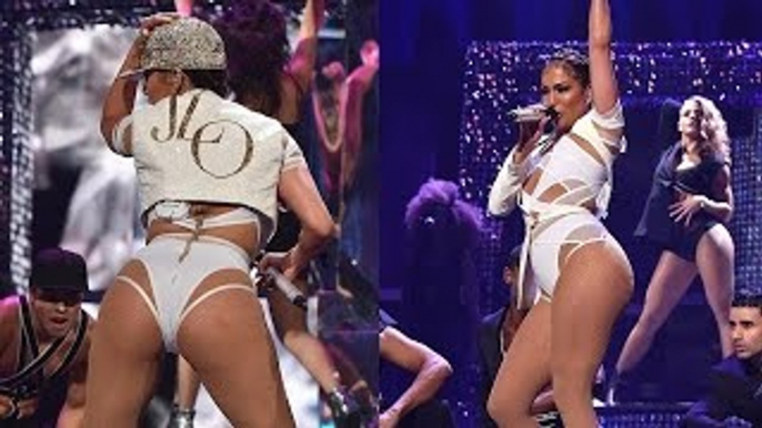 Jennifer Lopez Flaunts Curves At iHeartRadio Music Festival & Talks Las Vegas Residency