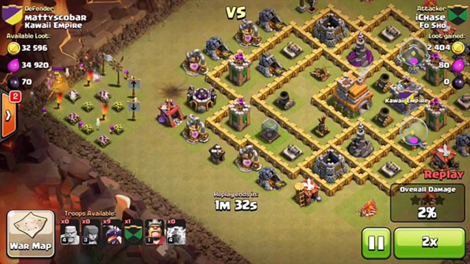 Best Town Hall 7 Clan War Attack Strategy - 3 Star Any TH7 - Clash of Clans Tips - Video Dailymotion