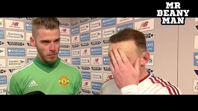 Liverpool 0-1 Manchester United - Wayne Rooney & David de Gea Post Match Interview