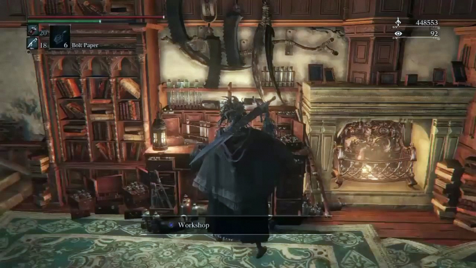 Bloodborne: Old Hunters - Holy Moonlight Sword [WEAPON LOCATION]