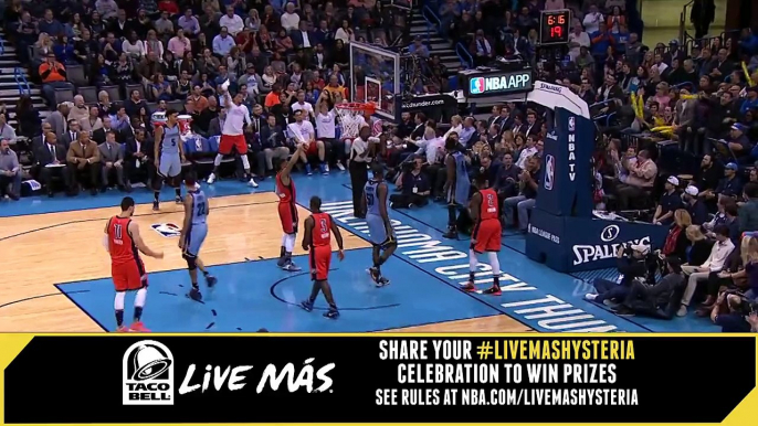 Taco Bell #LiveMasHYSTERIA; Ibaka Rises For The Monster Block