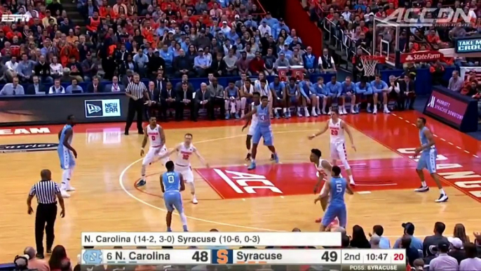 North Carolina vs. Syracuse Basketball Highlights (2015-16)