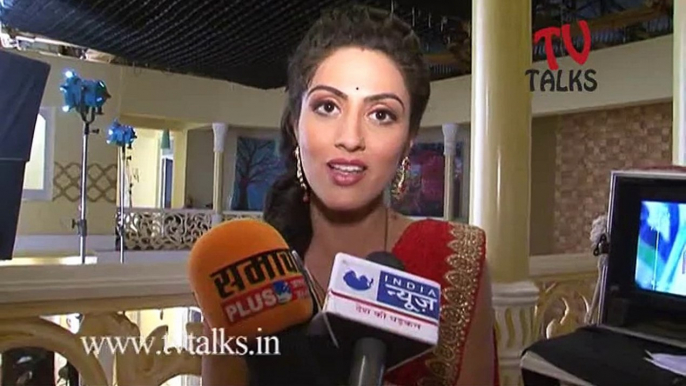 on set of thapki pyaar ki interview with Monica Khanna 22 january 2016