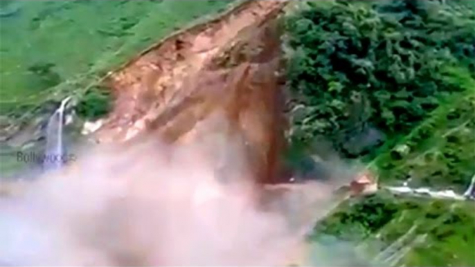 Horrible Landslide at Kasara Ghat Same Like Pune Malin Village's LANDSLIDE