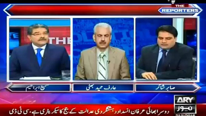 Arif Hameed Bhatti and Sabir Shakir revealing the connection between Nawaz Shareef and Mian Mansha and why Mian Mansha do not get convicted