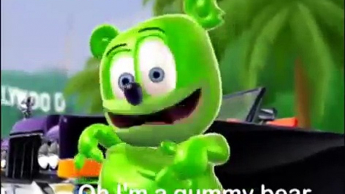 The Gummy Bear Song With Lyrics Gummibär The Gummy Bear