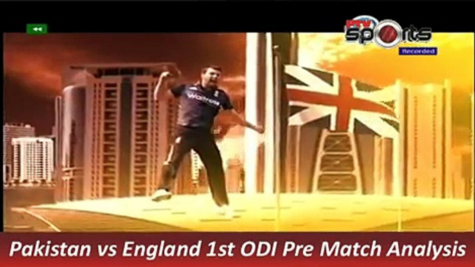 Pakistan vs England 1st ODI Highlights of Pre Match Analysis Nov 11 2015