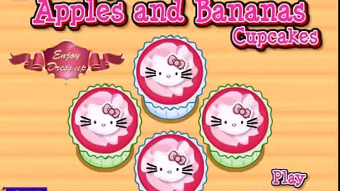 hello kitty apples and banana cupcakes games hello kitty jeux en francais baby games VyQ3keoE46o