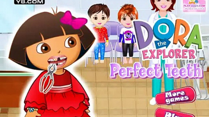 Dora the Explorer Perfect teeth at the Dentist Juegos para los niños kzd7 miAY4A