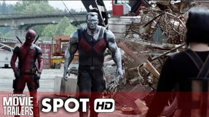 DEADPOOL TV Spot 'Colossus throwing that tire, tho!!! - Ryan Reynolds Marvel Movie [HD]