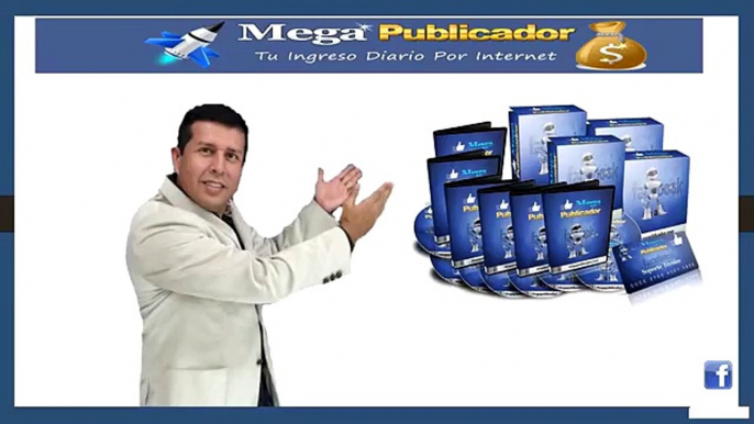 Como Ganar Dinero Desde Casa con Internet Con  MegaPublicador De Facebook