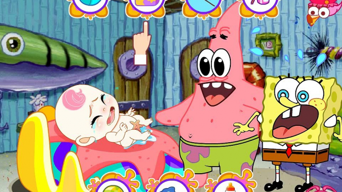 Spongebob N Patrick Babysit - Best Game for Little Kids