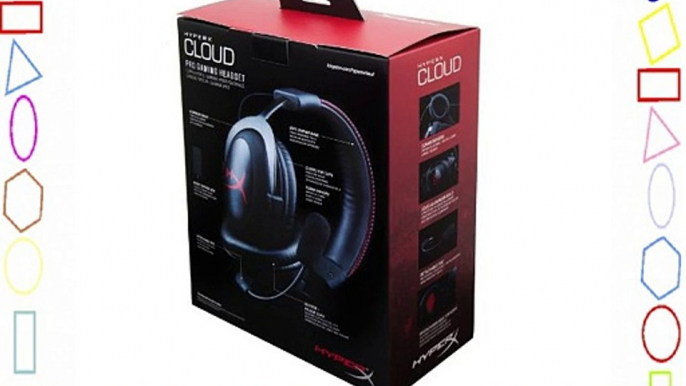 HyperX Cloud - Auriculares de diadema cerrados para gaming (micr?fono extra?ble almohadillas