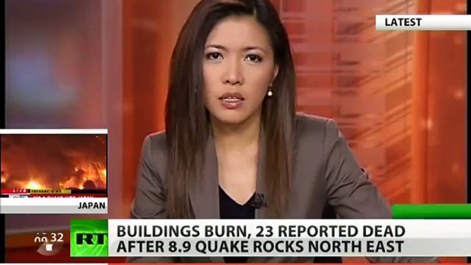 Scary footage: Tsunami waves raging, buildings burn after 8.9 Japan earthquake Biggest Earthquakes