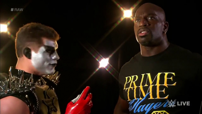 Titus O Neil invades the Star Room  Raw, November 23, 2015 - Video Dailymotion