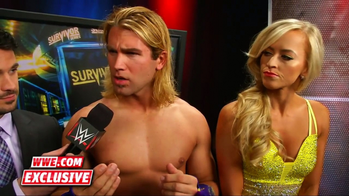 Tyler Breeze interviews ... himself after his win  WWE.com Exclusive, November 22, 2015 - Video Dailymotion