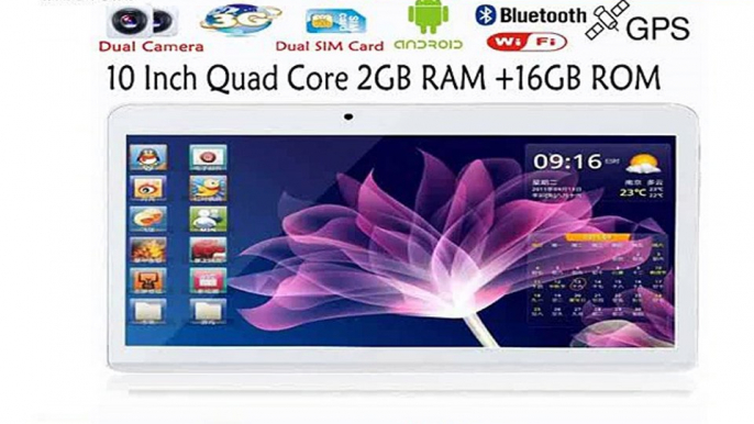 2015 New Hot Sale MTK6582 Quad Core 10 inch Tablet PC Built in 3G Phone Call Tablet 2GB/16GB GPS Bluetooth 5.0MP Dual Sim 7 10.1-in Tablet PCs from Computer