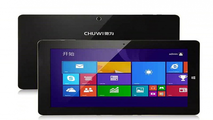 CHUWI Vi10 Dual System Quad Core Tablet PC 10.6 Windows 8.1 Android 4.4 Dual Boot Intel Z3736F 1366*768 IPS 2GB 32GB tablet pcs-in Tablet PCs from Computer