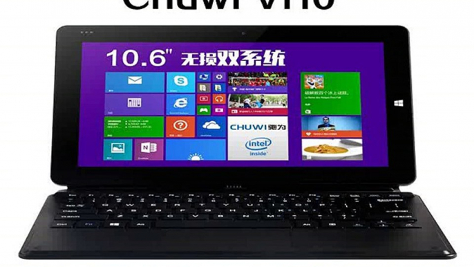 Chuwi Vi10 Dual OS 2 in 1 PC Tablet Original Windows 8.1 Android 4.4 Dual boot 2GB 32GB 10.6 Intel Z3736F PC Tablet Computer-in Tablet PCs from Computer