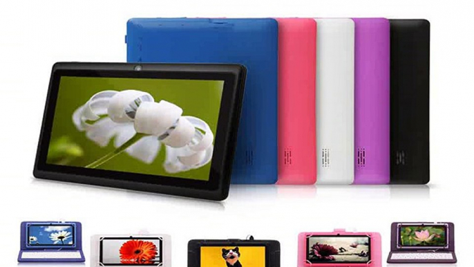 iRULU eXpro X1S 7 Tablet PC 8GB ROM Quad Core Android 4.4 Tablet Dual Camera  USB OTG WIFI Tablet W/Keyboard Case 2015 New Hot-in Tablet PCs from Computer