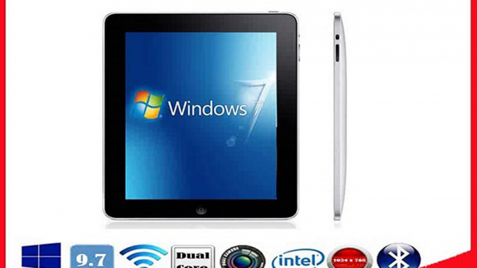 Free shipping ! Bben C97 windows XP tablet pc dual core intel N2600 cpu tablet pc 9.7inch IPS Screen windows 3G phone tablet-in Tablet PCs from Computer