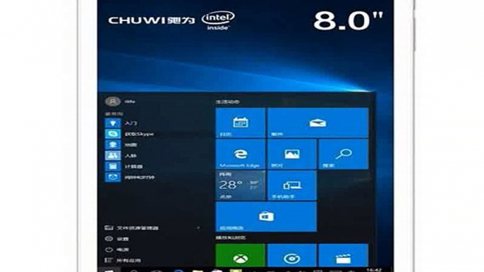 8.0Inch Tablet Chuwi HI8 Pro Windows 10 IntelCherry Trail T3 Z8300 Quad Core 2GB/32GB 1920*1200 OTG HDMI Tablet PC-in Tablet PCs from Computer