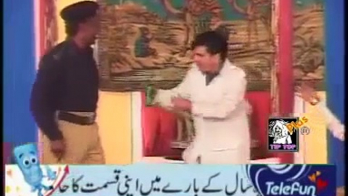 full comedy Amanat Chan best and Sajjan Abbas on fire Punjabi Stage Drama