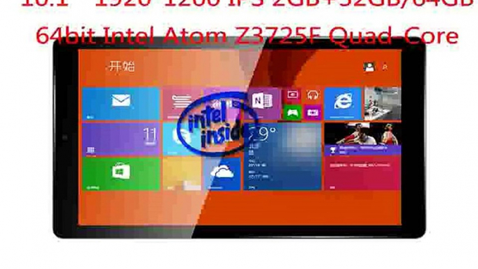 10.1  IPS 1920x1200 Chuwi V10HD 3G Windows 8.1 Tablet PC Intel Z3735F Quad Core 2GB RAM 32GB/64GB ROM Bluetooth 5.0MP Camera-in Tablet PCs from Computer