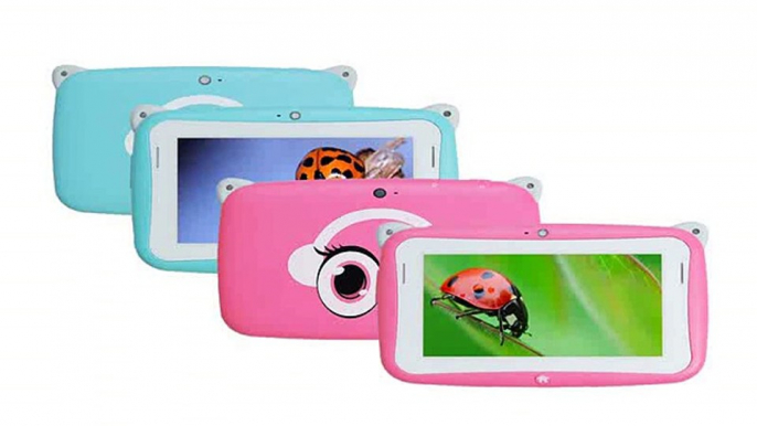 4.3 Inch Cute Cartoon Children Kids Tablets R430C RK2928 Android 4.2 Tablet PC 512MB RAM 4GB ROM Dual Camera For Children-in Tablet PCs from Computer