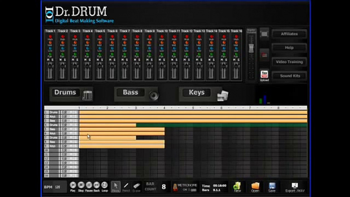 Dr Drum Beat Making Software   Make Sick Beats   Dubstep, Rap, Hip Hop