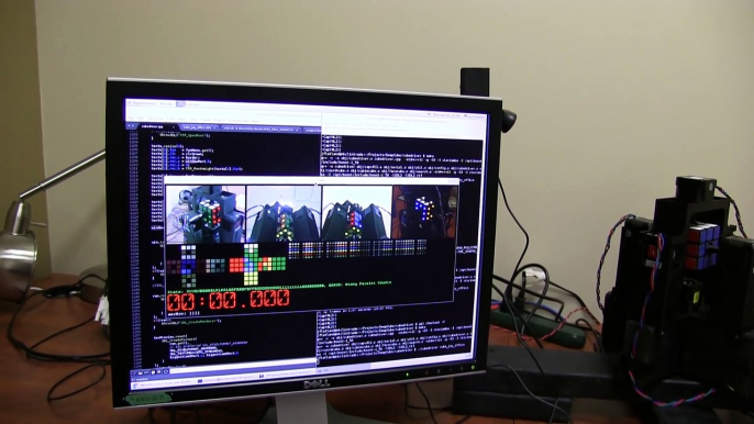 Ce robot fini un rubik's cube en 1 seconde - Record du monde de vitesse