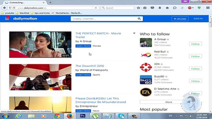 How To Create A Partner Account On Dailymotion  (Urdu-Hindi Tutorial Part 1)