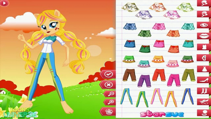 My Little Pony Equestria Girls Friendship Games Applejack Archery Style Dress Up