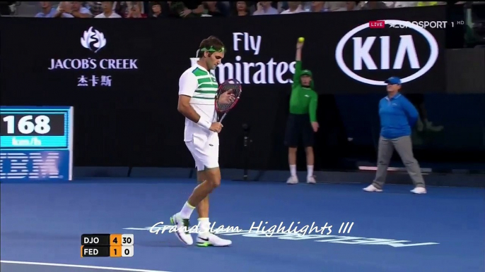 Novak Djokovic vs Roger Federer 2016 Semi Finals Highlights HD