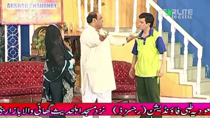 Zafri Khan , Amanat Chan , Tariq Teddy , Sajjan Abbas New Pakistani Punjabi Stage Drama 2015 Part 1