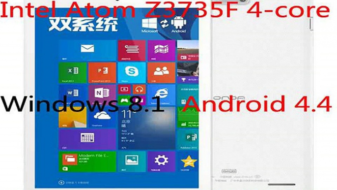 8 Onda V820w Dual Boot Intel Z3735F Quad Core Tablet PC IPS Screen 2GB DDR3L 32GB EMMC Bluetooth HDMI Windows8.1+Android4.4-in Tablet PCs from Computer