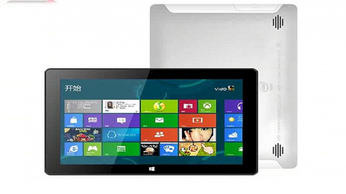 10.1 inch 3G Tablet PC Vido W11 Windows 8.1 Intel Atom Z3740D Quad Core 2GB 32GB IPS 1280x800 Bluetooth GPS Wifi HDMI OTG-in Tablet PCs from Computer