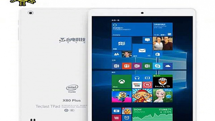 NEW Original 8 Teclast X80 plus Windows 10 Intel Atom X5 Z8300 Quad core 2G ram/32G rom 8 inch IPS Tablet PC Bluetooth 4.0 HDMI-in Tablet PCs from Computer