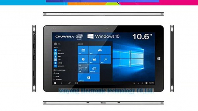 New Arrival 10.6'-'- IPS Chuwi Vi10 Ultimate Windows 10 Tablet PC Intel Z8300 Quad Core 2GB RAM 32GB/64GB ROM HDMI Camera 8000mAh-in Tablet PCs from Computer