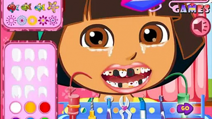 Dora The Explorer with Her Bling Bling Gold Teeth Iced out Juegos para los niños 3SWZQMMPbro