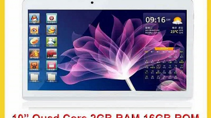 10 Inch Tablets MTK6582 Quad Core 1024*600 2G RAM 16G ROM Dual SIM Card Android 4.4 GPS 3G tablet PC 7 9 10.1-in Tablet PCs from Computer