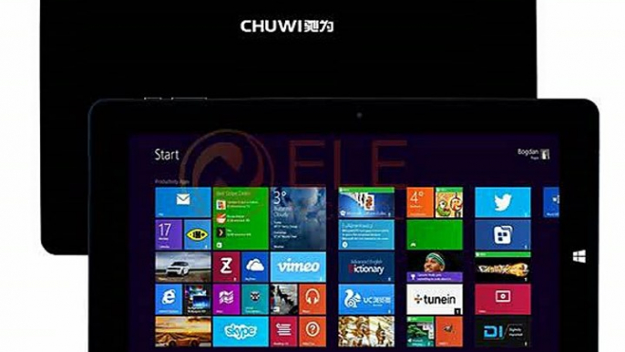 10.6'-'- Chuwi vi10 Pro dual OS tablet pc Win8.1+Android4.4 IntelZ3736F Quad Core 2GB RAM 32GB/64GB ROM HDMI 2MP Front camera-in Tablet PCs from Computer