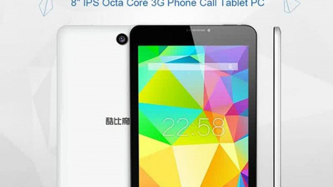 8 inch Cube Talk 8X Talk8X MTK8392 Octa Core Android 4.4 Tablet PC 3G phone call 1280X800 IPS Dual Camera-in Tablet PCs from Computer